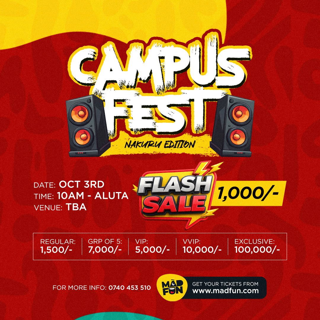 Campus Fest Nakuru Edition By Lovekid Events Is Coming!